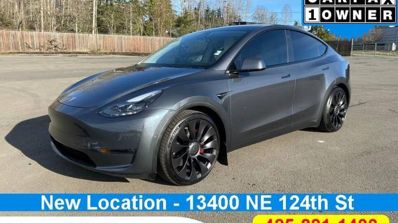 TESLA MODEL Y 2022 7SAYGDEF7NF416352 image